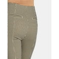 thumbnail image 4 of Time and Tru Women's Skinny Ponte Knit Pants, 29" Inseam, Sizes XS-XXXL, 4 of 5