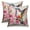 Bird-2, variant on Watercolor Bird Throw Pillow Covers 18x18 Set of 2,Spring Hummingbird Floral Pillowcases for Sofa Couch Living Room