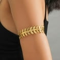 thumbnail image 4 of Xuanheng Bracelet Chic en Forme de Feuille pour Femmes pour Fête Festival, 4 of 8