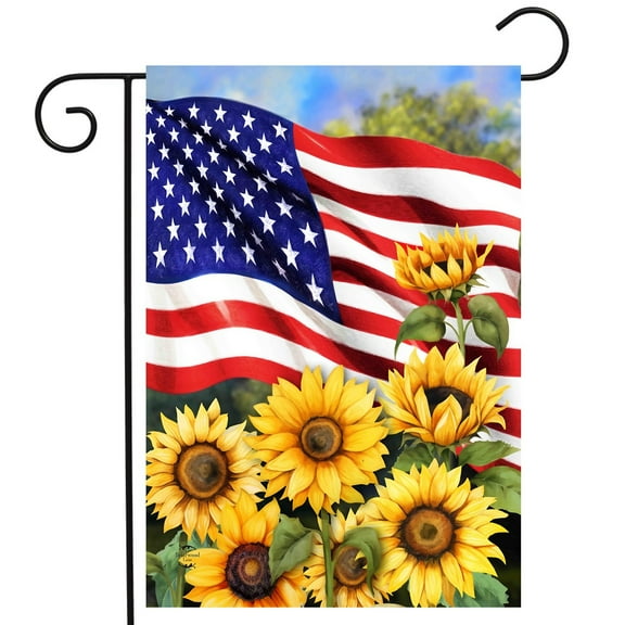 Briarwood Lane American Sunflowers Garden Flag