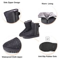 thumbnail image 3 of Snow Boots for Women, Warm Boots Waterproof Short Winter Boots Side Zipper Anti Slip Boots Ankle Snow Bootie Comfort Shoes, 3 of 7