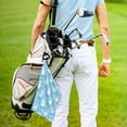 thumbnail image 5 of Golf Towels for Golf Bags For Men Women - Skating Poodle Fun 24x16in Absorbent Quick Drying Golf Towel for Cleaning Golf Ball Club Golf Bag Accessories with Carabiner, 5 of 8