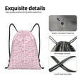 thumbnail image 4 of Lukts Ribbon Bow Pattern Drawstring Backpack Bag Sport Gym Sackpack,String Backpack Sport Bag Sack,Cinch Tote Gym Backpack-Medium, 4 of 6