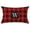 W, variant on PEIBang Red Black Plaid Christmas Lumbar Pillow Cover,12X20 Inch Christmas Throw Pillow Covers Winter Holiday Cushion Case Decoration for Sofa Couch