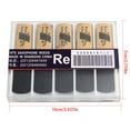 thumbnail image 1 of Xingzhi 10pcs Alto Saxophone Reed Flexible Sax alto saxophone reed Reed with Storage Box Musical Instrument Accessory, 2.0 Strength, 1 of 9