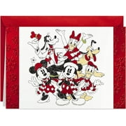 Cartes de Noël en boîte Disney, Mickey Mouse et ses amis (16 cartes et 17 enveloppes) (1XPX5519)