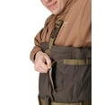 thumbnail image 5 of Frogg Toggs Grand Refuge Hunter Men’s Bootfoot Chest Waders with Integrated Thinsulate Waterproof Boots, Brown, Size 7, 5 of 7