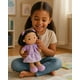 thumbnail image 3 of Linzy Toys Muñeca de trapo de felpa suave Hailey morada de 16 pulgadas para niñas - Adorable compañero de peluche para dormir para niños pequeños Bebés - Linda muñeca de abrazo Muneca De Trapo Para Ni, 3 of 5