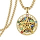thumbnail image 1 of Collar Tiaxiemo Tetragrammaton de plata de ley 925 para hombre, 1 of 6