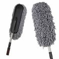 thumbnail image 3 of Oture Car Cleaning Duster Brush with Soft Cotton Fibers, 33.5 Length, Wax-Treated Scratch-Free, 3 of 6