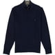 thumbnail image 4 of Suéter IZOD Premium Essentials para hombre con cierre de un cuarto, azul marino, 4 of 4