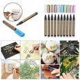 thumbnail image 5 of 10-Color Adult Watercolor Marker Set 1ml Pigment Ink Dual-Tip Art Markers for Glass Painting, DIY Crafts, Cardmaking, Wedding Invitations, Calligraphy, 5 of 7