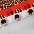 thumbnail image 4 of Castle Fairy Female Men Women Western Cowboy Black Out Curtains,Tribal Aztec Curtains Pack of 2 (42x63 Each),Lodge Cabin Bedroom Curtains,Luxury Bedroom Decor, 4 of 6