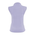 thumbnail image 2 of Playera George para Mujer, sin Mangas Cuello Palma Lila T Talla EG, 2 of 4