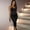 Black, variant on Women Neon Satin Sexy Bodycon Elegant Backless Long Dress for Cocktail Party Clubwear Lace-up Strap Red S