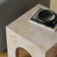 thumbnail image 4 of Valen Side Table in Honey Onyx, 4 of 12