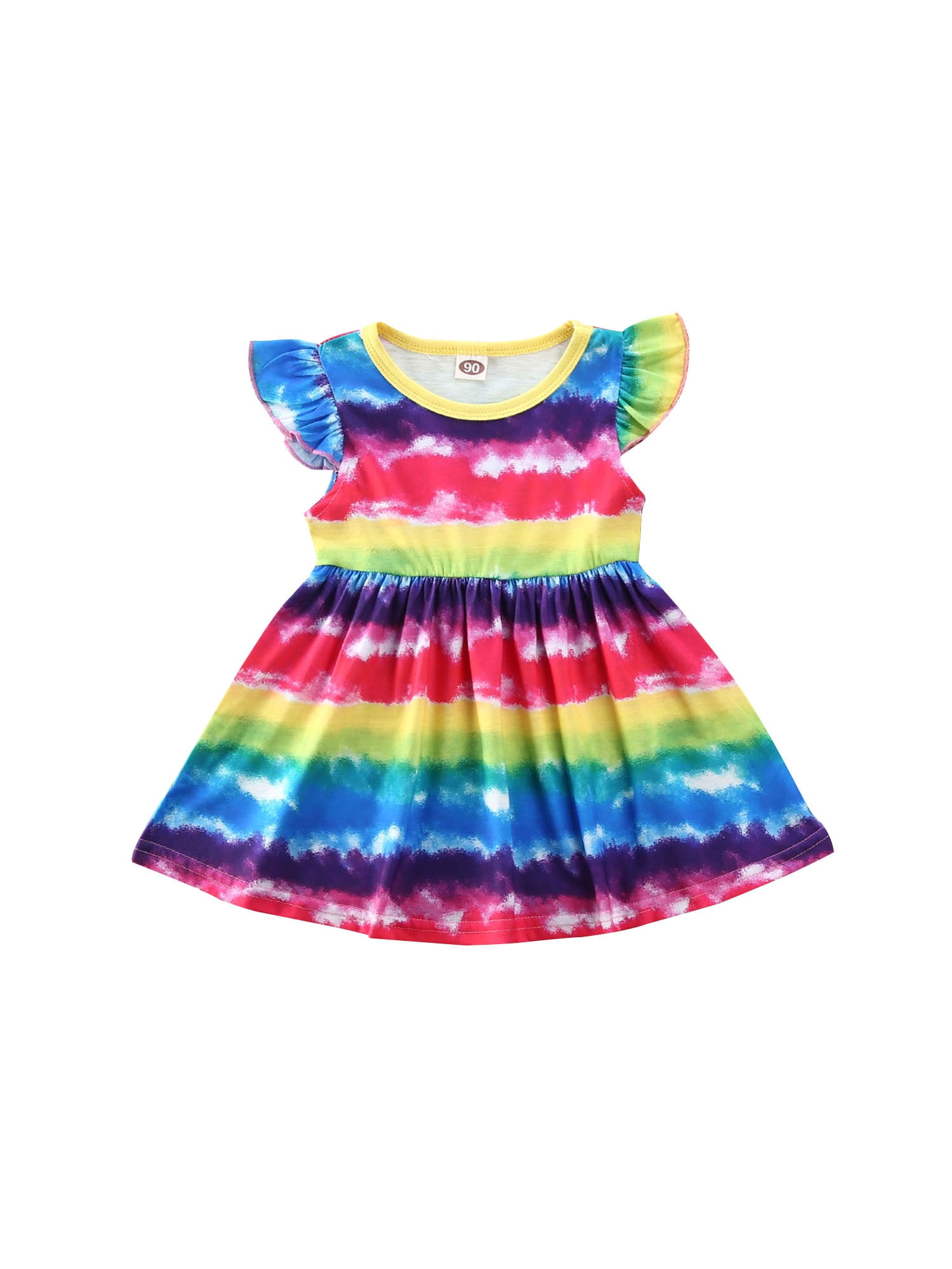 baby rainbow dress