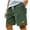 Army Green, variant on Summer Mens Shorts Workout Gym Lace-up Elastic Waist Pocket Exercise Fitness Home Half Shorts Pants Lightweight Mens Linen Shorts Khaki 5XL