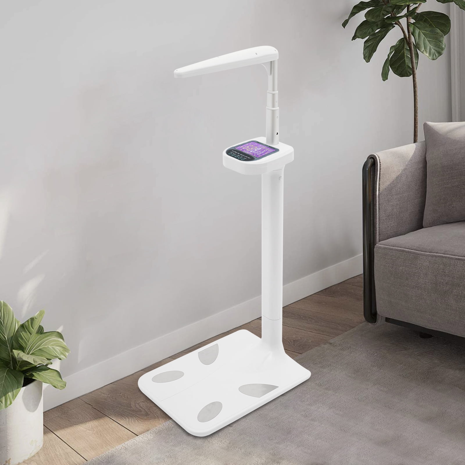 Dwellnix Weight Scale Measure Height Scale Physician Medical Body Scale 440lb 5 Modes BMI