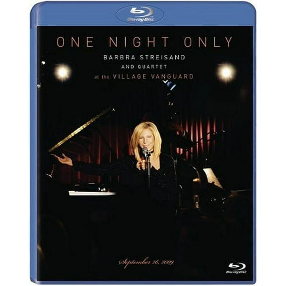 One Night Only: Barbra Streisand and Quartet at the Village Vanguard (Blu-ray), Sony, Music & Performance