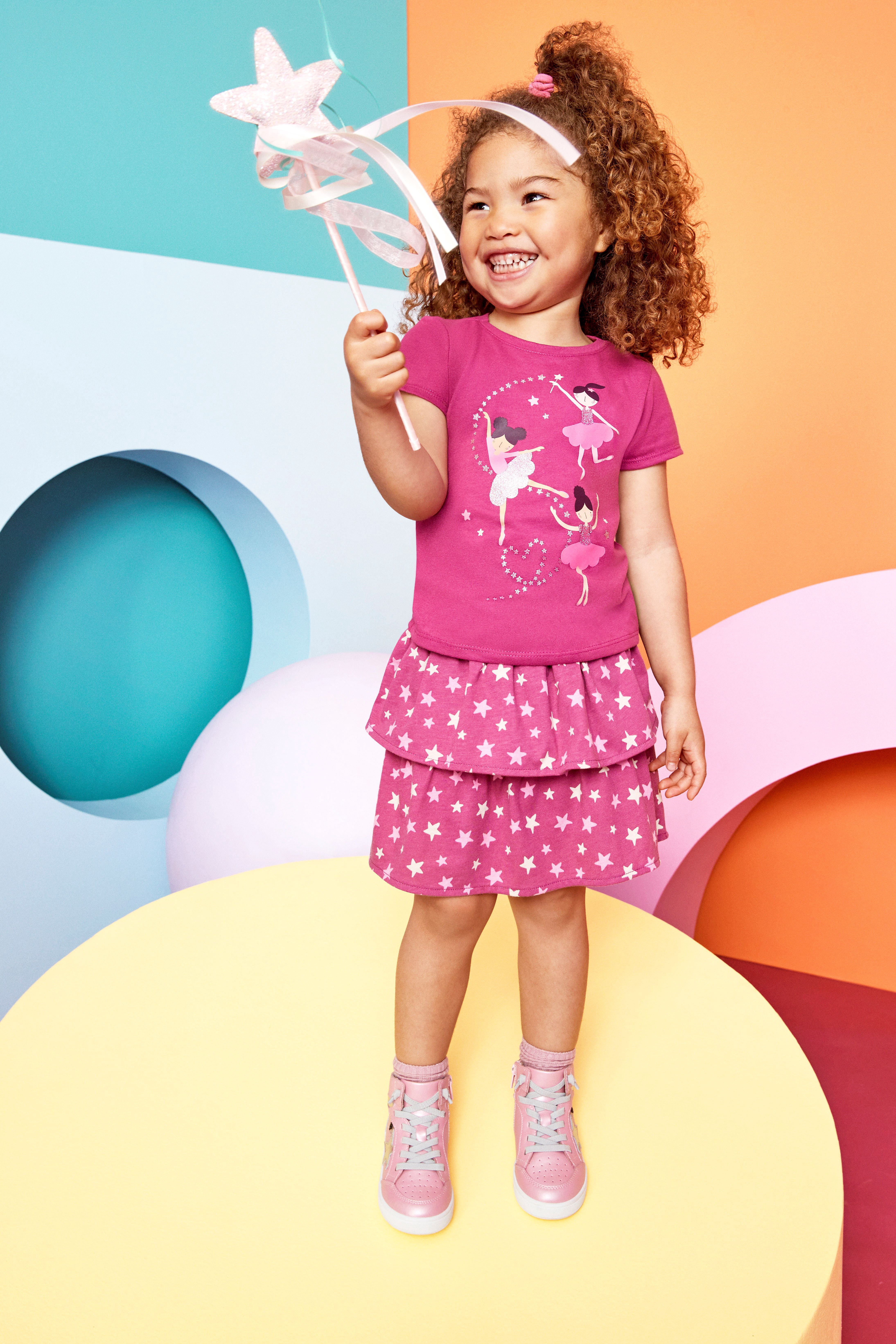 Garanimals Toddler Girls Solid Jersey Skort, Sizes 18M-5T