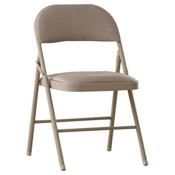 Cosco Deluxe Fabric Folding Chair, Set of 4