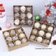 thumbnail image 2 of Adornos de bolas de Navidad Advancent decoraciones para árboles colgante Navidad Tamaño F5, 2 of 6
