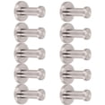 thumbnail image 5 of 12 ganchos de acero duraderos para armarios, para pared, toalleros y baños, 5 of 5