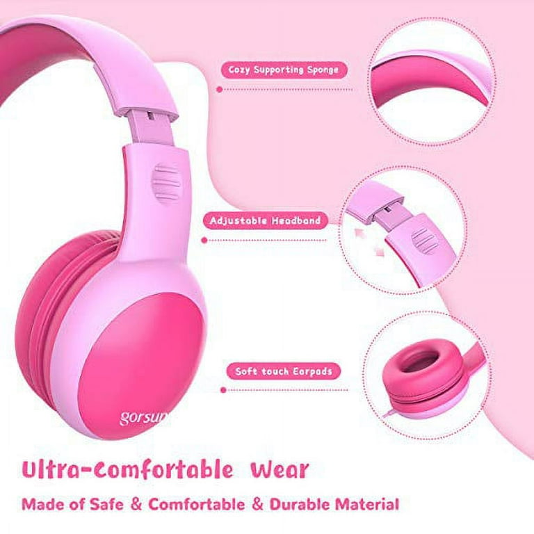 gorsun Kids Headphones with Limited Volume, Children's