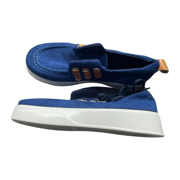 Zapatos para mujer, informales, grandes, con suela gruesa y cubierta de tela de malla, deportivos, para correr, botas vaqueras.