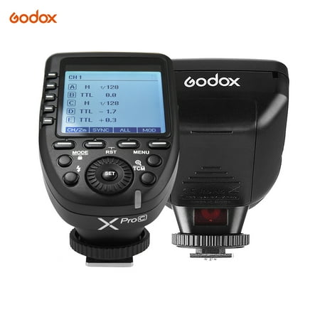 Godox Xpro-C Déclencheur Flash TTL E-TTL II 2.4G – 32 Canaux, 16 Groupes, HSS 1/8000s – Pour Canon EOS