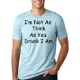 thumbnail image 2 of Drinking T-Shirt Funny Party Tee Shirt XXXX-Large Light Blue, 2 of 5