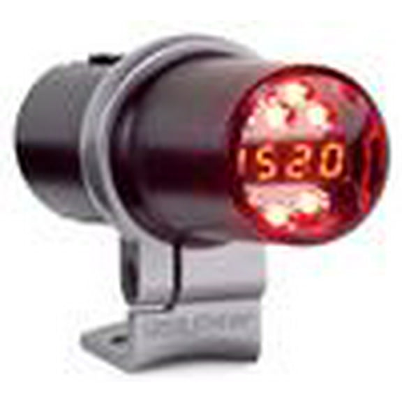 Autometer 5350 Shift Light Digital W/ Multi-Color Led Black Pedestal W/ Rpm Playbk Dpss Level 3