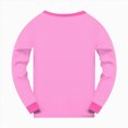 thumbnail image 6 of NOLDARES Toddler Pajamas Boys Girls Baby Pjs Sets Kids Snug fit 2pcs Long-Sleeve Fall Winter Sleepwear 6-12 Months 12-24 Months 2t 3t 4t 5t 6t 7t 8t 9t Children,Pink,2-3 Y, 6 of 6