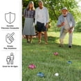thumbnail image 5 of Trademark Games Bocce Ball Set with 8 Balls, Pallino, and Carrying Case, 5 of 7
