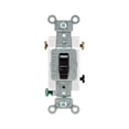 thumbnail image 1 of Switch Leviton Commercial Toggle 15 A, marrón, 1 paquete, 1 of 1