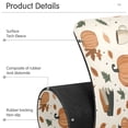 thumbnail image 4 of Yayeee Faucet Mat for Kitchen Sink 14.7" Diatomite Long Splash Guard Pad, Beige Fall Leaves, 4 of 7