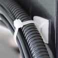 thumbnail image 4 of Soportes para cables XHF 3M, autoadhesivos, blancos, 100 unidades, 4 of 7