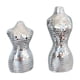 thumbnail image 3 of Espejo decorativo con figura femenina, marco de metal, diseño de dos niveles, ideal para la sala de estar.,Wsvlmg, 3 of 4