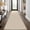 Beige/Khaki-2' x 12' (Runner), variant on Orange/Tan/Brown 2' x 6' (Set) Area Rug Runner Set Indoor Floor Carpet