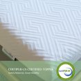 Novilla 4 inch Cooling Gel Memory Foam Mattress Topper Dual Layer, King