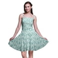 thumbnail image 1 of Bimba Robe d'Été Sans Manches Mini Fluide pour Femmes, Robe Soleil à Imprimé Floral - XX-Grand, 1 of 5