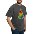 thumbnail image 4 of CafePress - Rainbowtree Copy - Mens Comfort Colors Shirt, 4 of 5