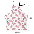 thumbnail image 6 of Goofa Watermelon Printed Waterproof Apron 33" Chef Aprons for Men Heavy Duty Chemical Work Apron Adjustable Bib Apron, 6 of 9