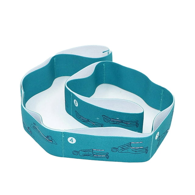 Sangle d'Étirement Élastique avec Boucles pour Résistance Assistance sur Jambe, Cordon