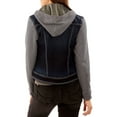 thumbnail image 3 of No Boundaries Juniors' hooded printed denim jacket 2fer, 3 of 3