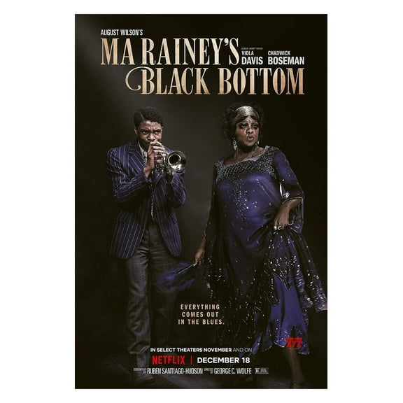 Ma Rainey's Black Bottom Movie Poster Unframed 12x18inch(30x45cm)