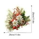 thumbnail image 3 of Pegatina de pared con diseño floral rojo para puerta de dormitorio, mesita de noche, fondo, autoadhesiva, para baño, 27 x 27 cm, 3 of 6
