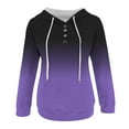 thumbnail image 6 of Durtebeua Hoodies for Women Casual Mid weight Hooded Sweatshirt, 6 of 6