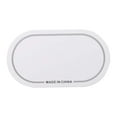 thumbnail image 2 of Batterie Patchs de Tête Durable Percussion Instrument Accessoire Drumhead Kick Pad Double Pédale Blanc, 2 of 8